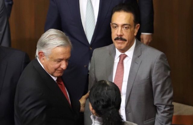 Andrés Manuel López Obrador y Omar Fayad Meneses.