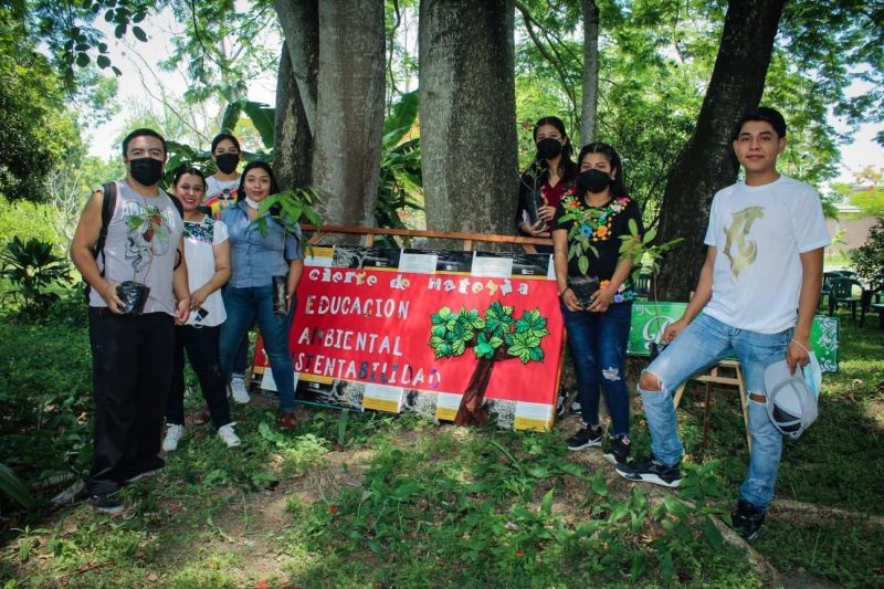 Ayuntamiento de Huejutla y universitarios unen esfuerzos por el medio ambiente