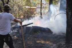 Ya son cinco incendios activos en Hidalgo; continúan trabajos para contenerlos