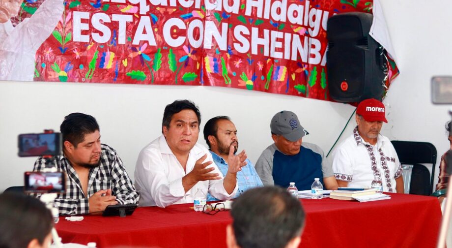 Inconformes de Morena en Hidalgo sólo votarán por Claudia Sheinbaum