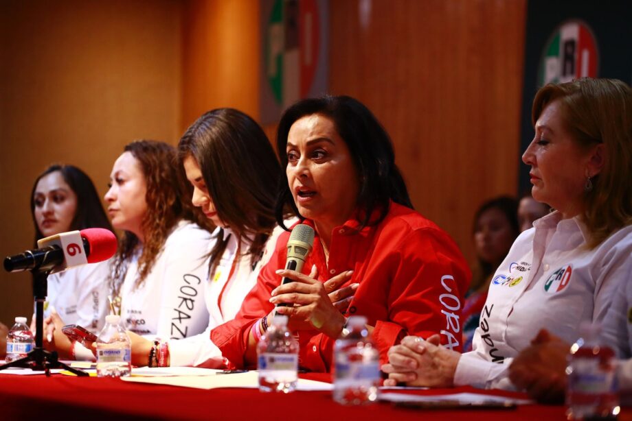 Mandan a mujeres priistas a defender a Viggiano: “el género no debe ser bandera política”