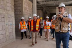 Vigila Menchaca avances en la infraestructura hospitalaria de la región Actopan