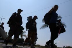 Protestas de migrantes sacuden a Hidalgo