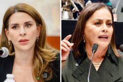 Carolina Viggiano pide licencia al Senado y toma su lugar Geraldina García