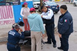Cinco de cada 10 motociclistas circulan sin casco en Tulancingo