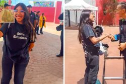 Fan de Gabito Ballesteros, la primera en entrar a la Feria de San Francisco 2025