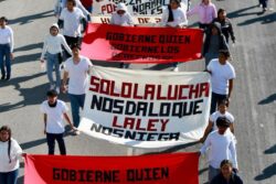 No confundir estudiantes con maleantes
