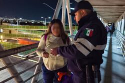 Refuerzan vigilancia policial en paraderos y puentes del bulevar Felipe Ángeles