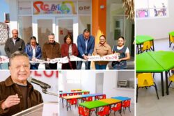 Menchaca inaugura dos Centros de Atención Integral Comunitarios en Pachuca