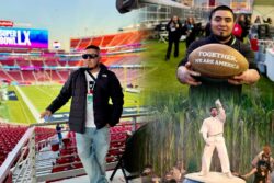Cuando los sueños se hacen gigantes: un hidalguense brilla junto a Bad Bunny en el Super Bowl