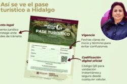 Más de 2 mil 300 turistas tramitan pase para poder circular en Hidalgo