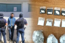 Lo agarran con cristal, piedra y marihuana en calles de Paseos de Chavarría