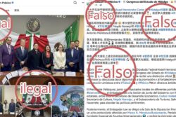 China rechaza exhibición de bandera de Taiwán en el Congreso de Hidalgo