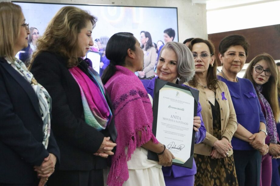 Poder Judicial de Hidalgo reconoce a 32 mujeres por su trayectoria y liderazgo