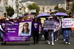 Del abuso al feminicidio: historias de dolor marcan la marcha del 8M en Pachuca