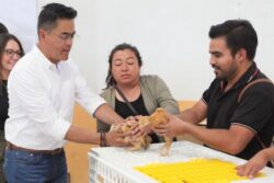 Medécigo impulsa economía familiar con entrega de aves a 390 familias