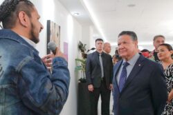 Palacio de Gobierno abre sus puertas al arte con la intervención gráfica “Hióki”