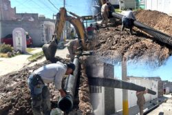 Caasim renueva drenaje en Pachuca tras detectar colapso en red sanitaria