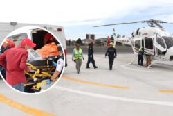 Salud Hidalgo realiza dos traslados aéreos urgentes para atención especializada