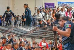 “Ciudad Policía” llega a Mineral del Chico para formar infancias en prevención