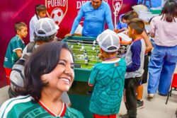 DIF Hidalgo celebra a miles de niñas y niños con festival futbolero “Únete a la Reta”