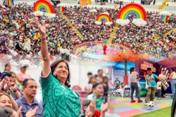 Más de 12 mil celebran a la niñez con fiesta futbolera del DIF Hidalgo