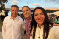 Sheinbaum reúne a miles en Singuilucan y entrega apoyos del Bienestar