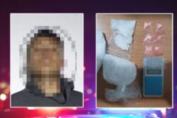 ”Ofrecía droga” frente a Plaza Universidad… pero termina detenido con cristal y báscula