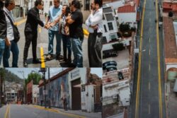 Pachuca: Reabren primera etapa de la calle Arizpe; continúan obras en el Centro Histórico