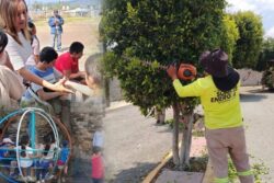 Zitlaly Zúñiga entrega rehabilitación de parque infantil en Ajacuba