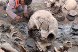 INAH descubre serie de enterramientos de época teotihuacana en Tula
