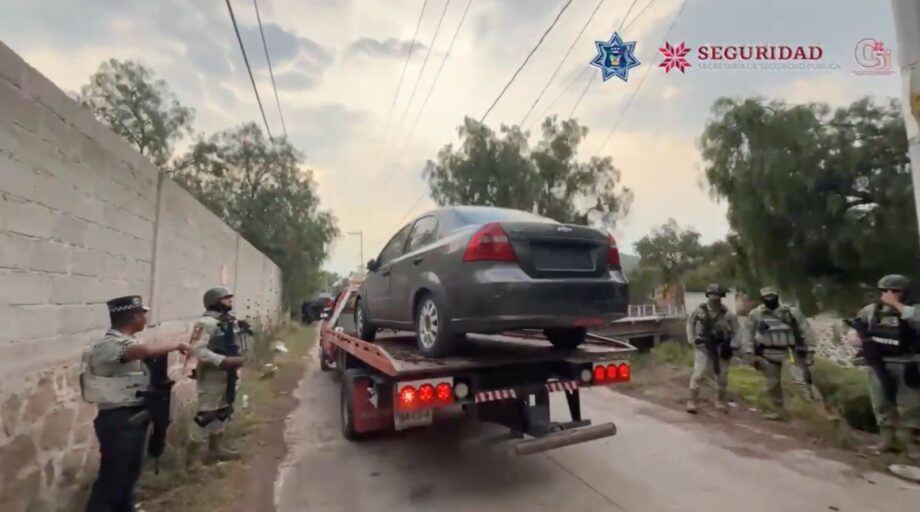 Desmantelan centro criminal en Tepetitlán; aseguran armas y droga