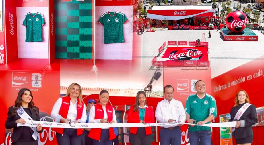 Arranca el Coca-Cola Fan Fest en Pachuca con juegos, premios y ambiente mundialista