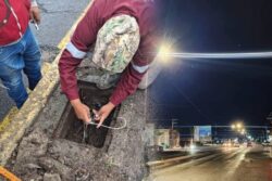 Intensifica Tulancingo recuperación del alumbrado público afectado por lluvias y granizo