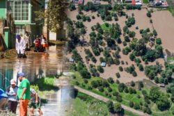 Escurrimientos desde cerro causan daños e inundaciones en comunidad de Apan