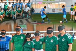 Diputados viven experiencia inclusiva en la “Cascarita por la Inclusión”