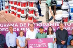 Las 54 comunidades de Tula reciben apoyo para rehabilitar vialidades y espacios públicos