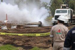 Fuga de nitrógeno pone en alerta a autoridades en Atotonilco de Tula