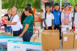 IHE fortalece escuelas de la Sierra Alta con equipo tecnológico y mobiliario