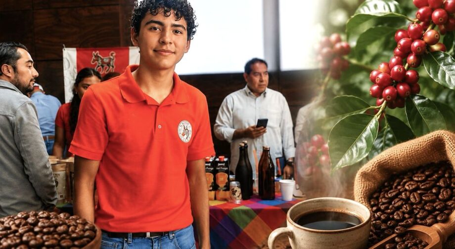 Congreso aprueba el Día del Café; Erick, a sus 17 años, llama a consumir producción local