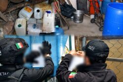 Operativo federal en Ciudad Sahagún: aseguran combustible, cartuchos y un arma