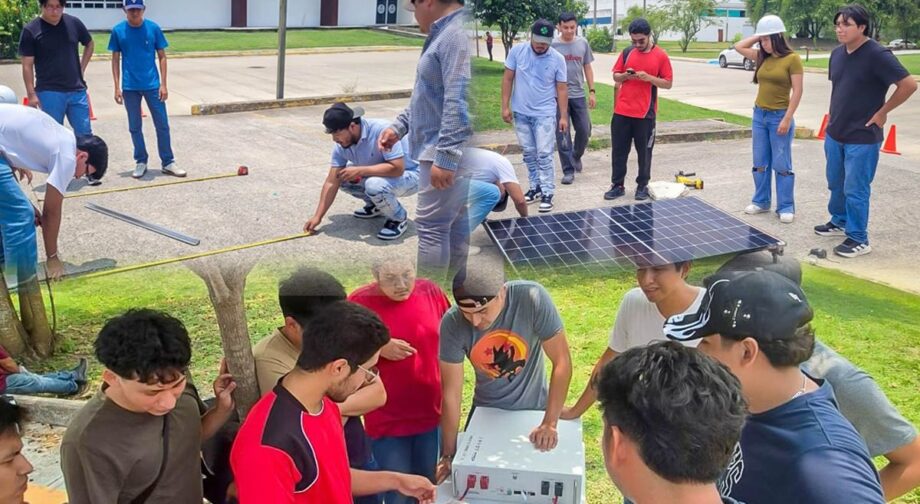 Estudiantes de la UPH se especializan en tecnología fotovoltaica para el futuro energético
