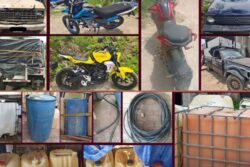 Cateo en Tlaxcoapan deja aseguramiento de huachicol, droga y vehículos robados