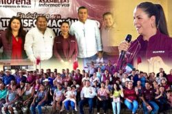 Asambleas de Morena recorren la Sierra Otomí-Tepehua