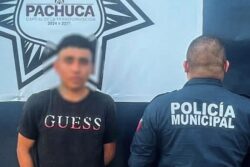 Detienen en Pachuca a presunto robaespejos; llevaba autopartes y presunta droga