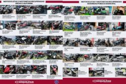 Ixmiquilpan recupera motocicletas robadas y pide a dueños reclamarlas