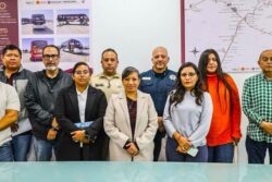Movilidad coordina con cuatro municipios el despeje del carril exclusivo del Tuzobús