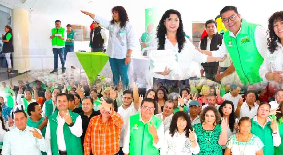 Partido Verde toma protesta a su nueva dirigencia en Ixmiquilpan y refuerza operación política