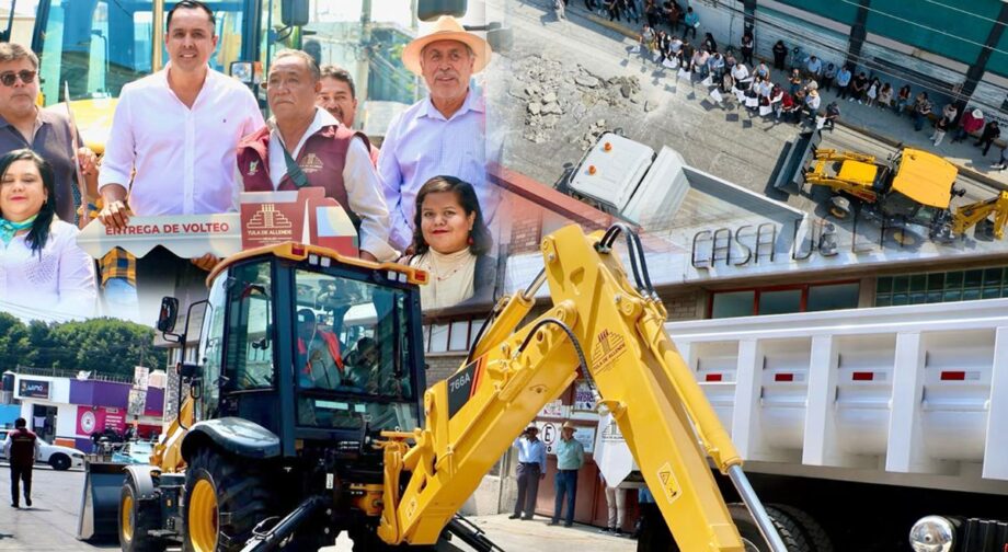 Tula invierte 4 millones en maquinaria para reforzar obras y rehabilitación vial