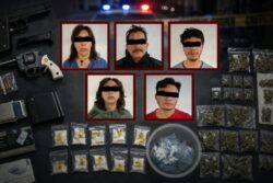Cateo por narcomenudeo deja cinco detenidos en El Arbolito, Pachuca